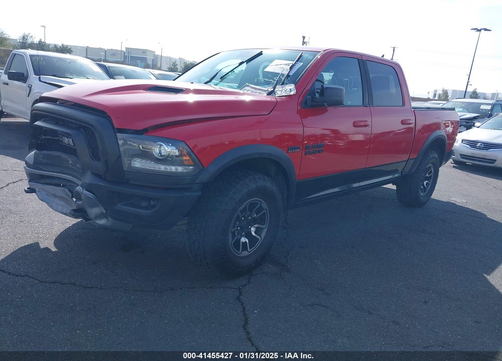 2016 RAM 1500 REBEL VIN: 1C6RR7YT2GS116472