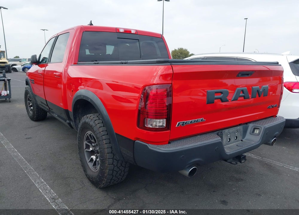 2016 RAM 1500 REBEL VIN: 1C6RR7YT2GS116472