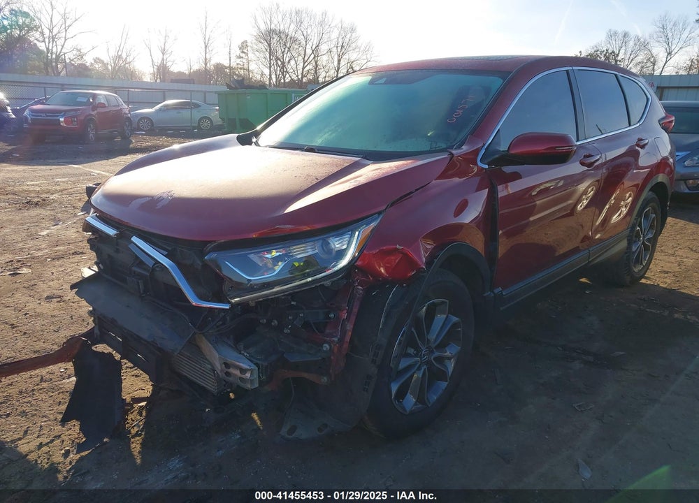 2021 HONDA CR-V 2WD EX-L VIN: 5J6RW1H82MA001571