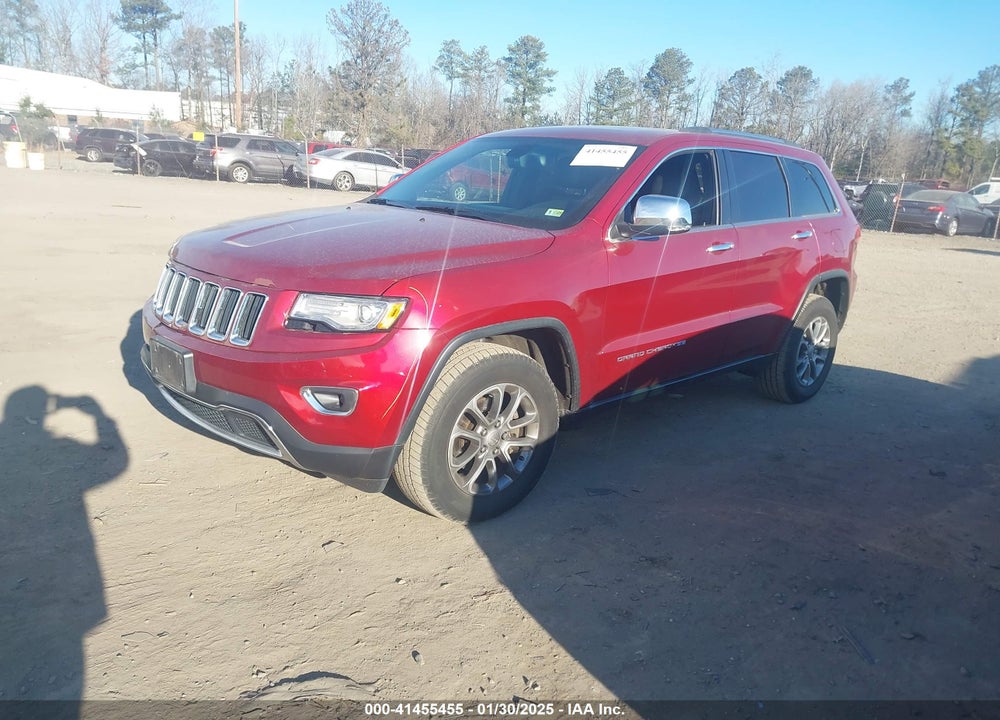 2014 JEEP GRAND CHEROKEE LIMITED VIN: 1C4RJFBG0EC462534