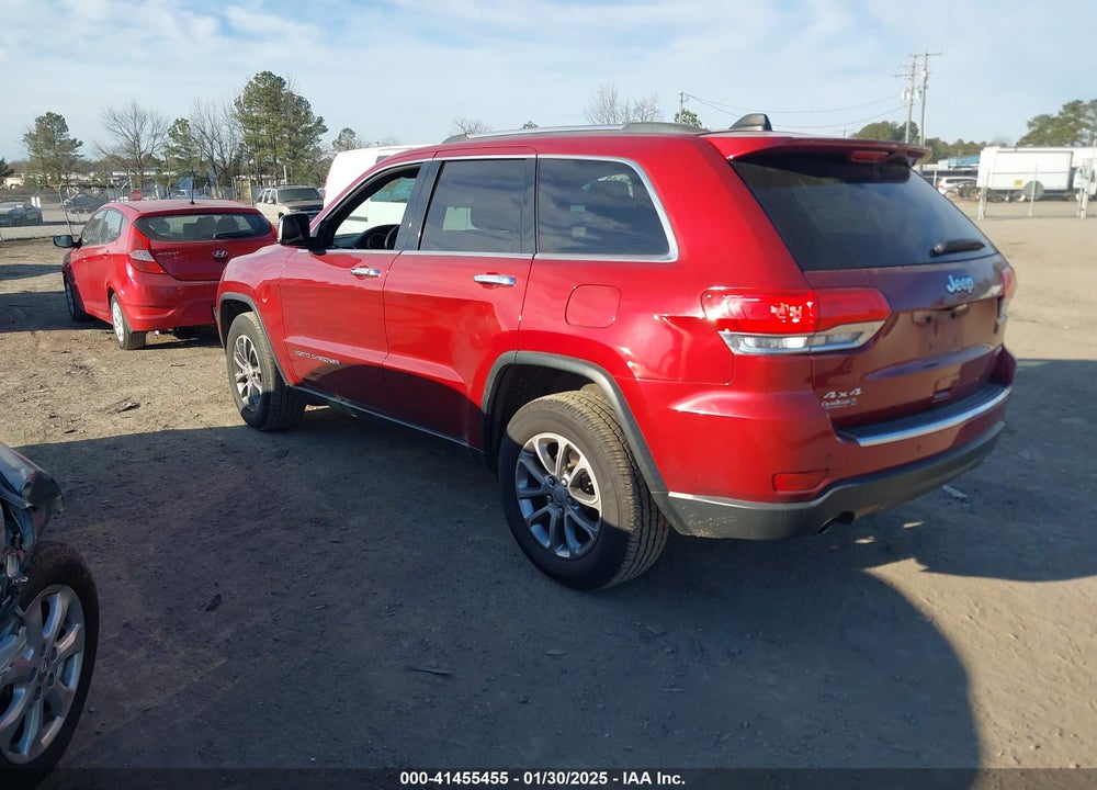 2014 JEEP GRAND CHEROKEE LIMITED VIN: 1C4RJFBG0EC462534