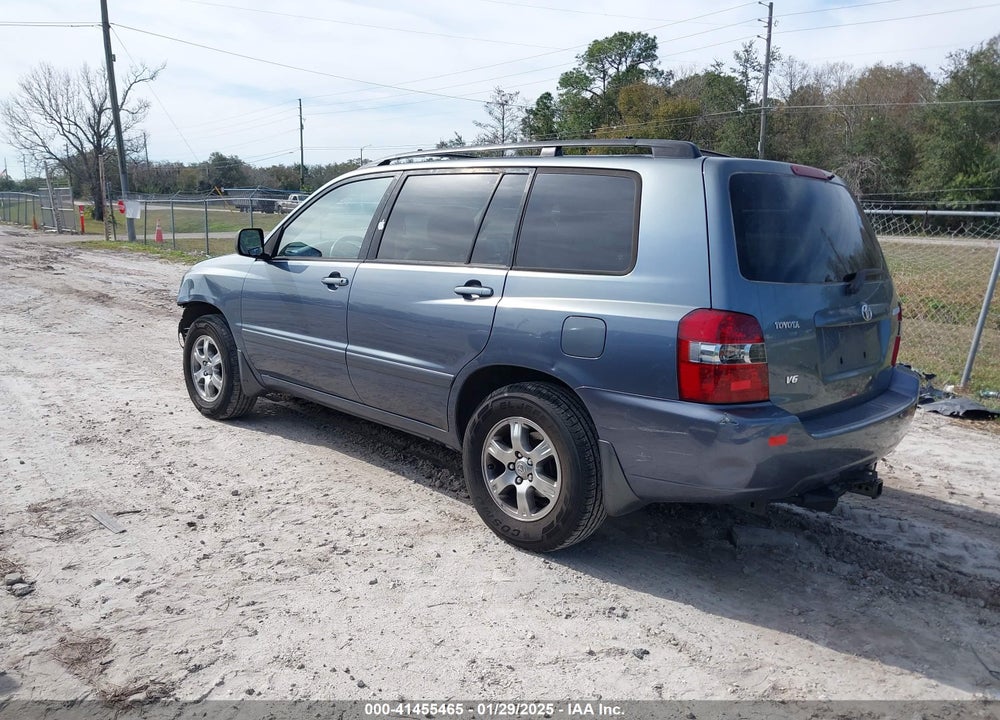 2006 TOYOTA HIGHLANDER V6 VIN: JTEGP21A860109825