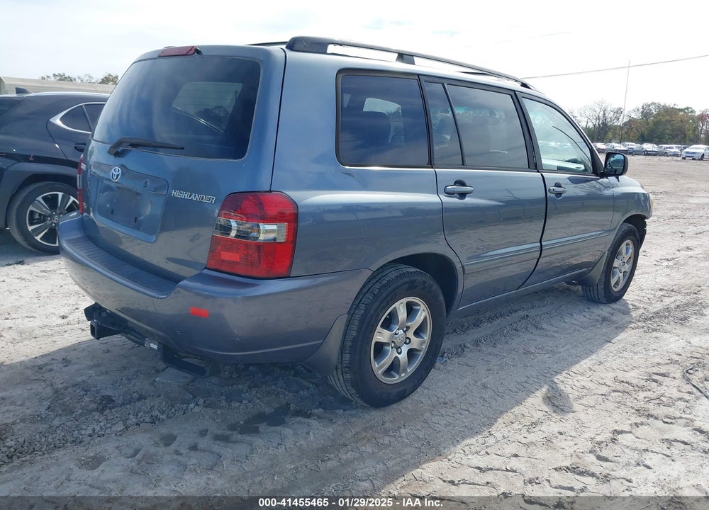 2006 TOYOTA HIGHLANDER V6 VIN: JTEGP21A860109825