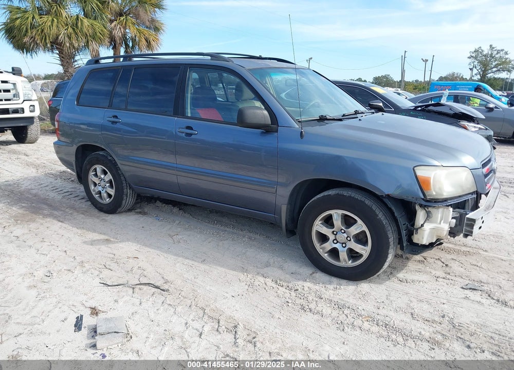 2006 TOYOTA HIGHLANDER V6 VIN: JTEGP21A860109825