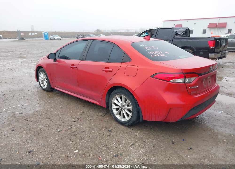 2020 TOYOTA COROLLA VIN: 5YFHPRAE3LP025580