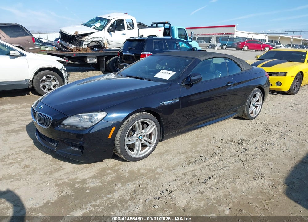 2013 BMW 640 VIN: WBALW7C50DDX58346