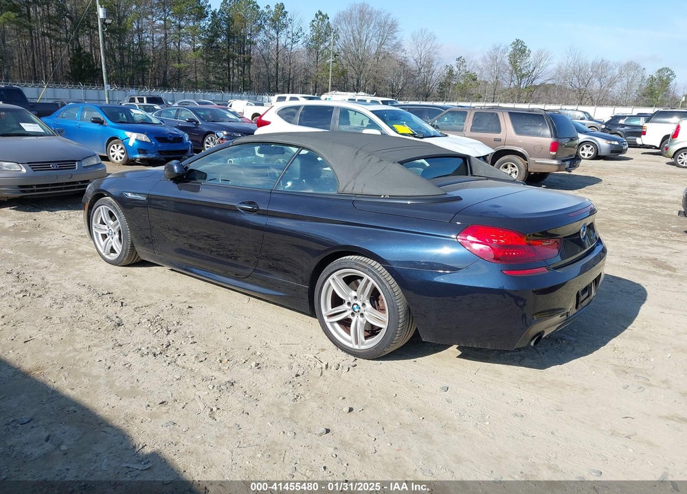 2013 BMW 640 VIN: WBALW7C50DDX58346