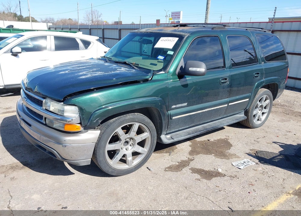 2002 CHEVROLET TAHOE LT VIN: 1GNEC13Z62R160886