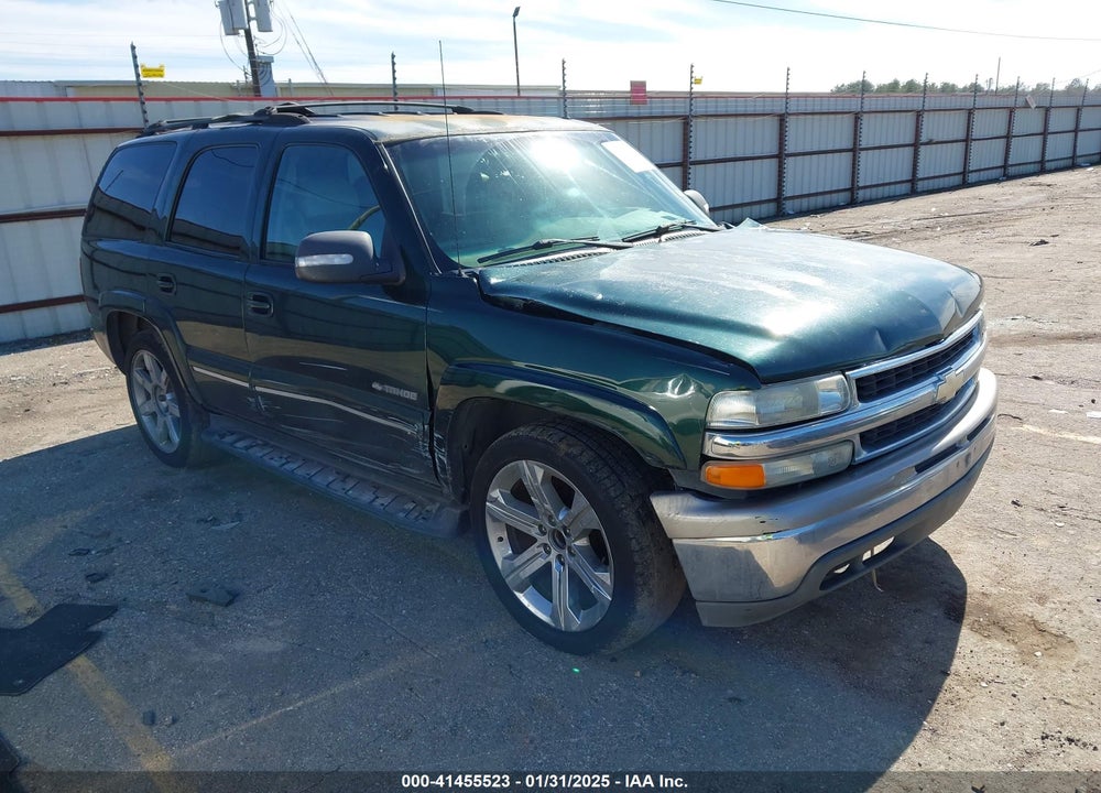 2002 CHEVROLET TAHOE LT VIN: 1GNEC13Z62R160886