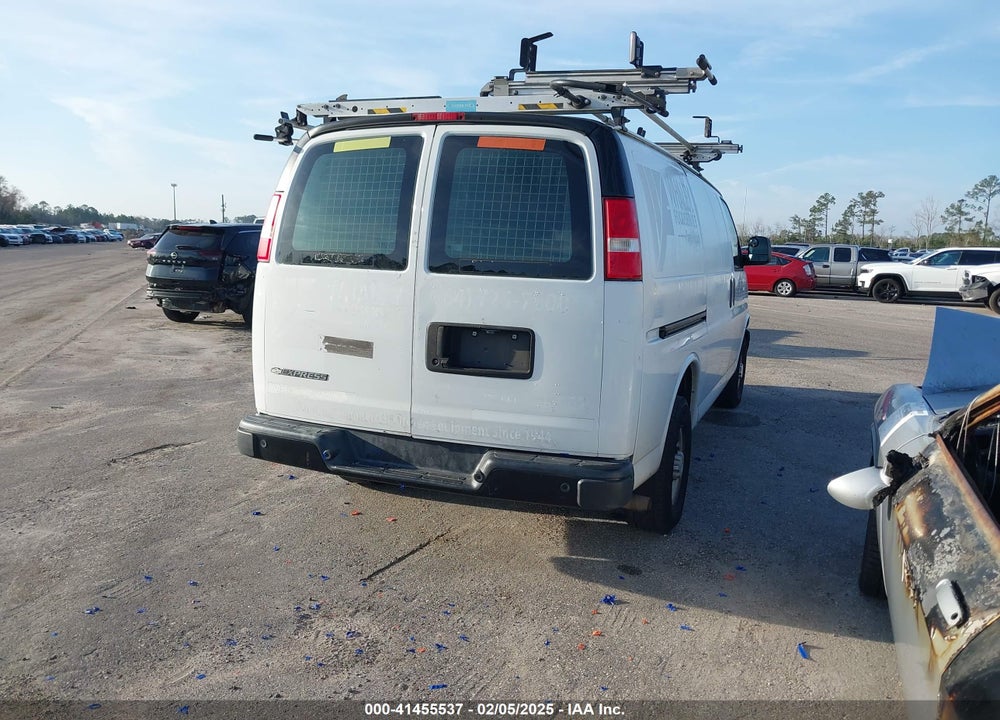 2019 CHEVROLET EXPRESS 2500 WORK VAN VIN: 1GCWGAFP2K1188971