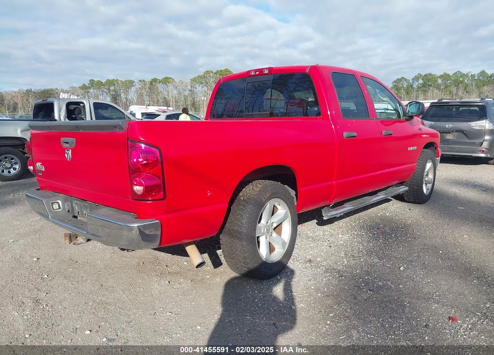 2008 DODGE RAM 1500 VIN: 1D7HA18NX8S604022