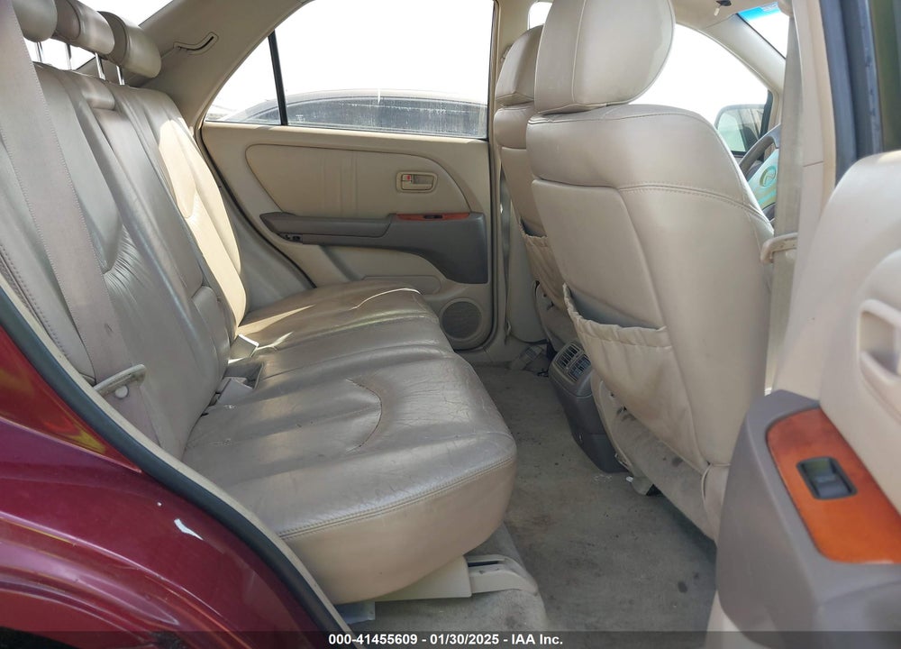 2000 LEXUS RX 300 VIN: JT6GF10U6Y0076976