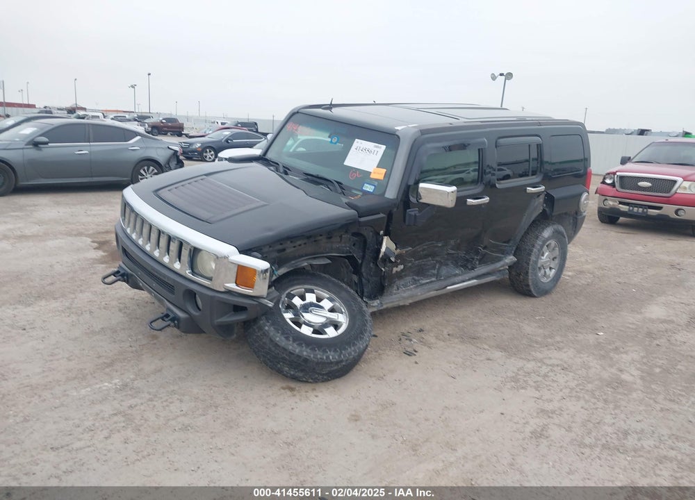 2007 HUMMER H3 SUV VIN: 5GTDN13E578109056