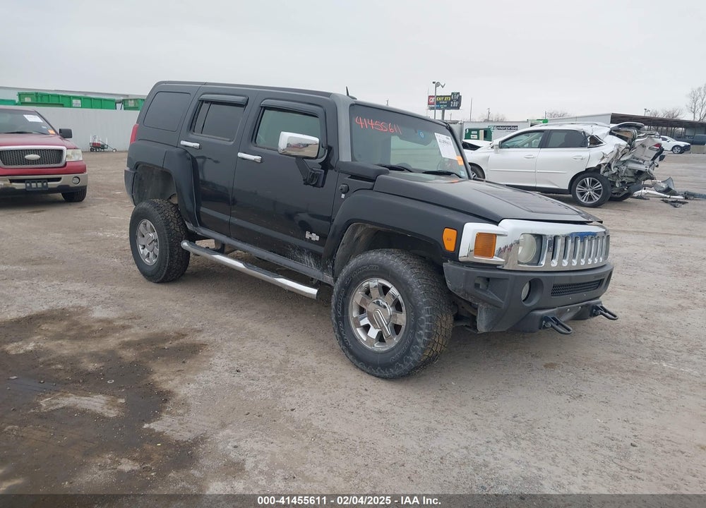 2007 HUMMER H3 SUV VIN: 5GTDN13E578109056