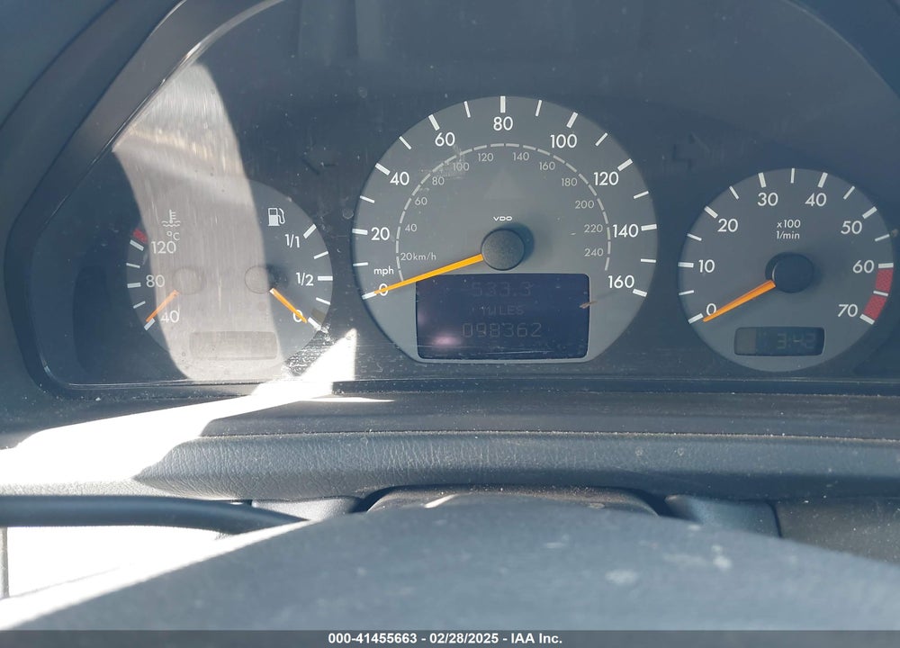 2003 MERCEDES-BENZ CLK 430 VIN: WDBLK70G43T131592