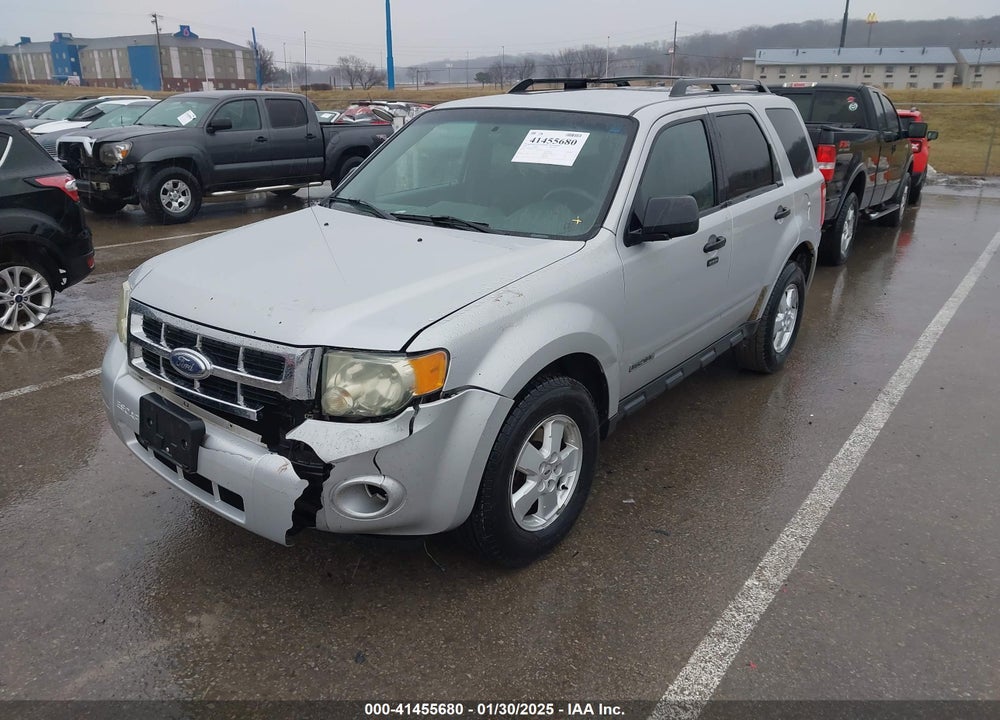 2008 FORD ESCAPE XLT VIN: 1FMCU03ZX8KB50530
