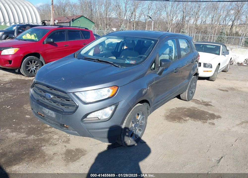 2020 FORD ECOSPORT S VIN: MAJ6S3FL5LC366603
