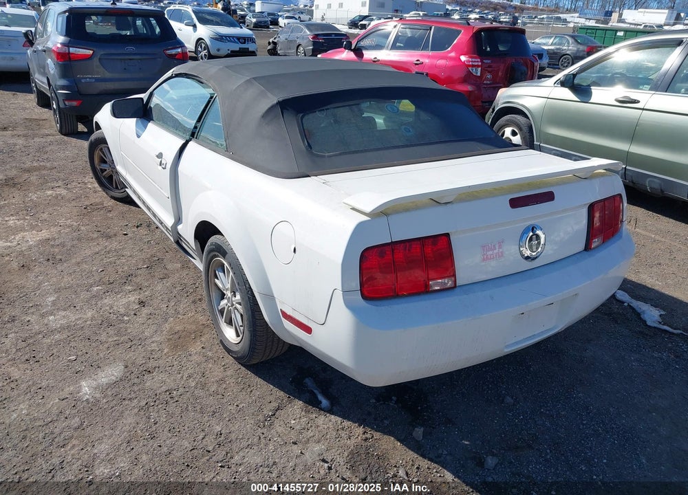 2006 FORD MUSTANG V6 VIN: 1ZVFT84N265200733