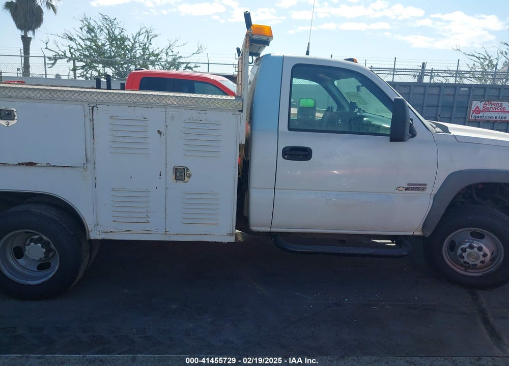 2006 CHEVROLET SILVERADO 3500 CHASSIS WORK TRUCK VIN: 1GBJC34D66E252832