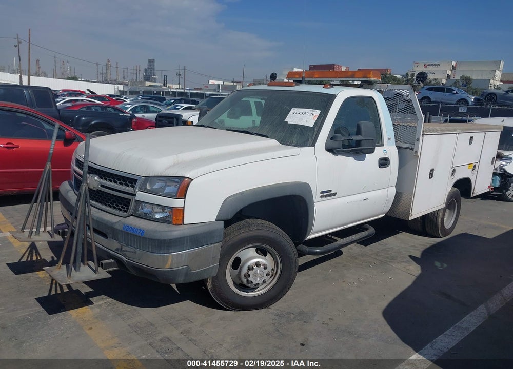 2006 CHEVROLET SILVERADO 3500 CHASSIS WORK TRUCK VIN: 1GBJC34D66E252832