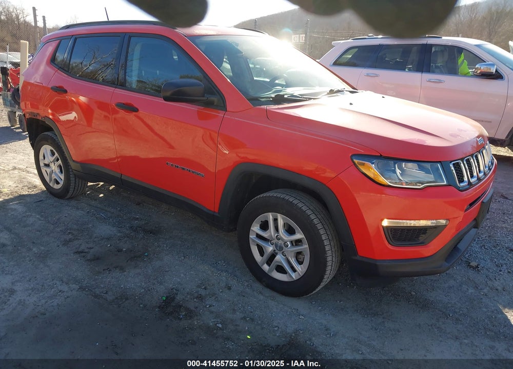 2018 JEEP COMPASS SPORT 4X4 VIN: 3C4NJDABXJT213536
