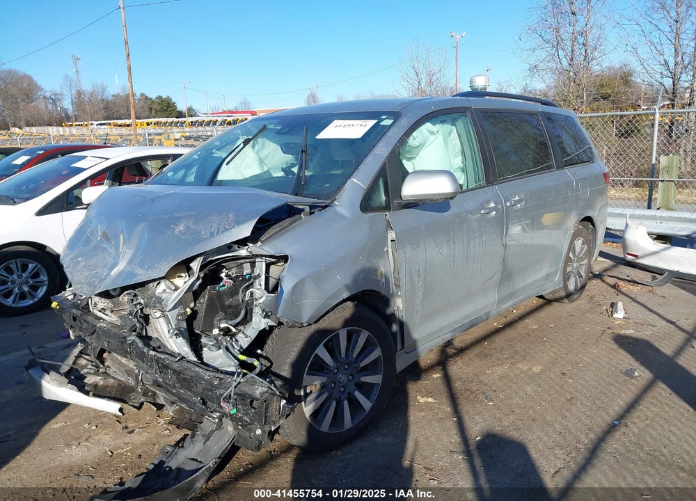 2019 TOYOTA SIENNA LE 7 PASSENGER VIN: 5TDJZ3DC4KS221245