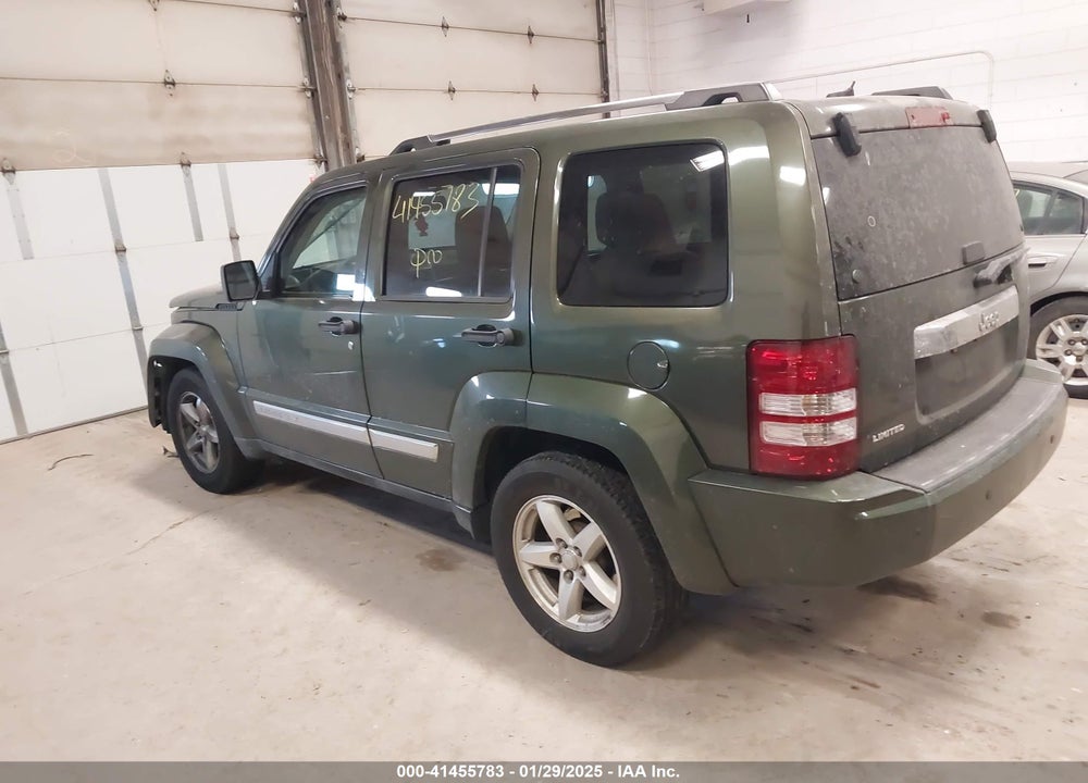 2009 JEEP LIBERTY LIMITED EDITION VIN: 1J8GP58K89W527879
