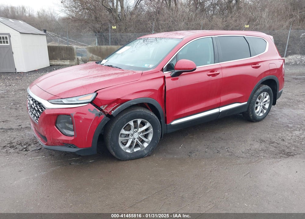 2020 HYUNDAI SANTA FE SE VIN: 5NMS2CAD9LH154037