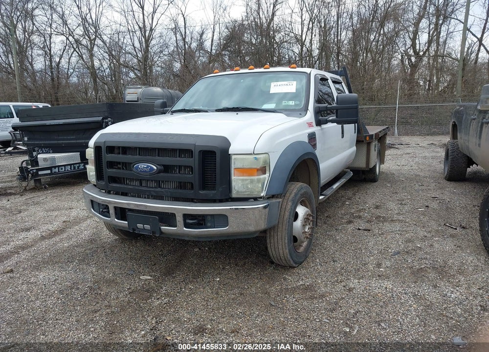 2008 FORD F-450 CHASSIS LARIAT/XL/XLT VIN: 1FDXW46R68EA03358