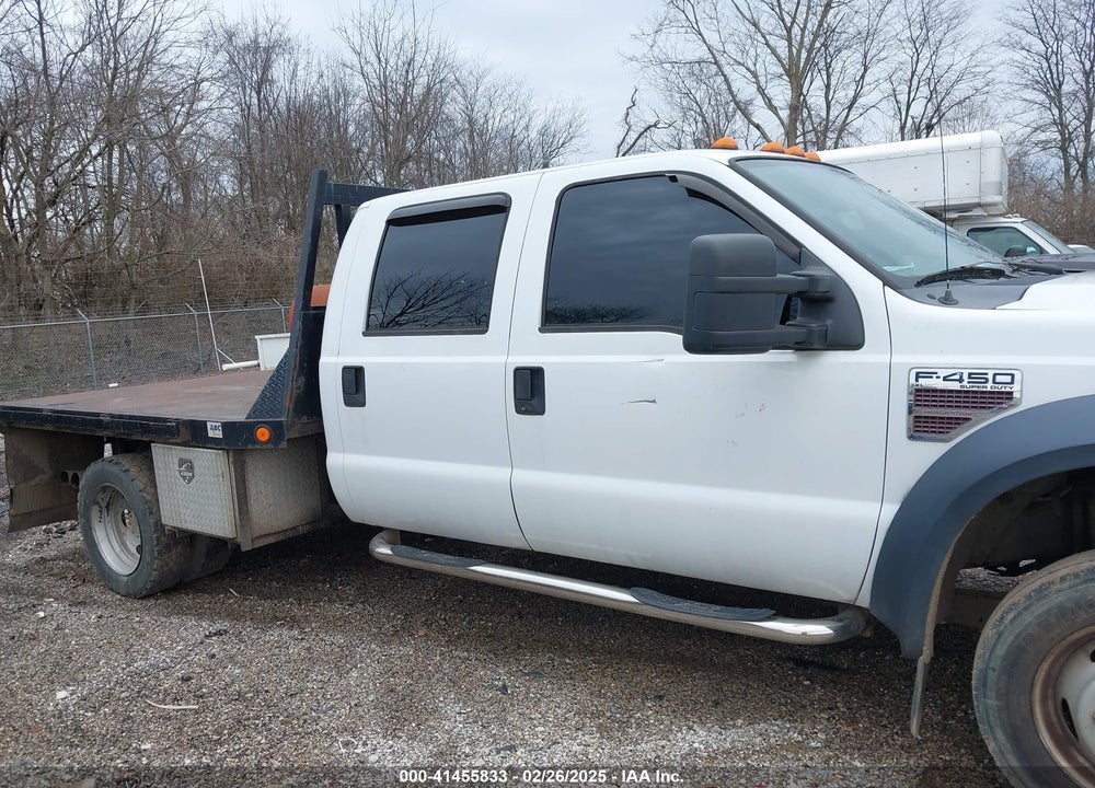 2008 FORD F-450 CHASSIS LARIAT/XL/XLT VIN: 1FDXW46R68EA03358