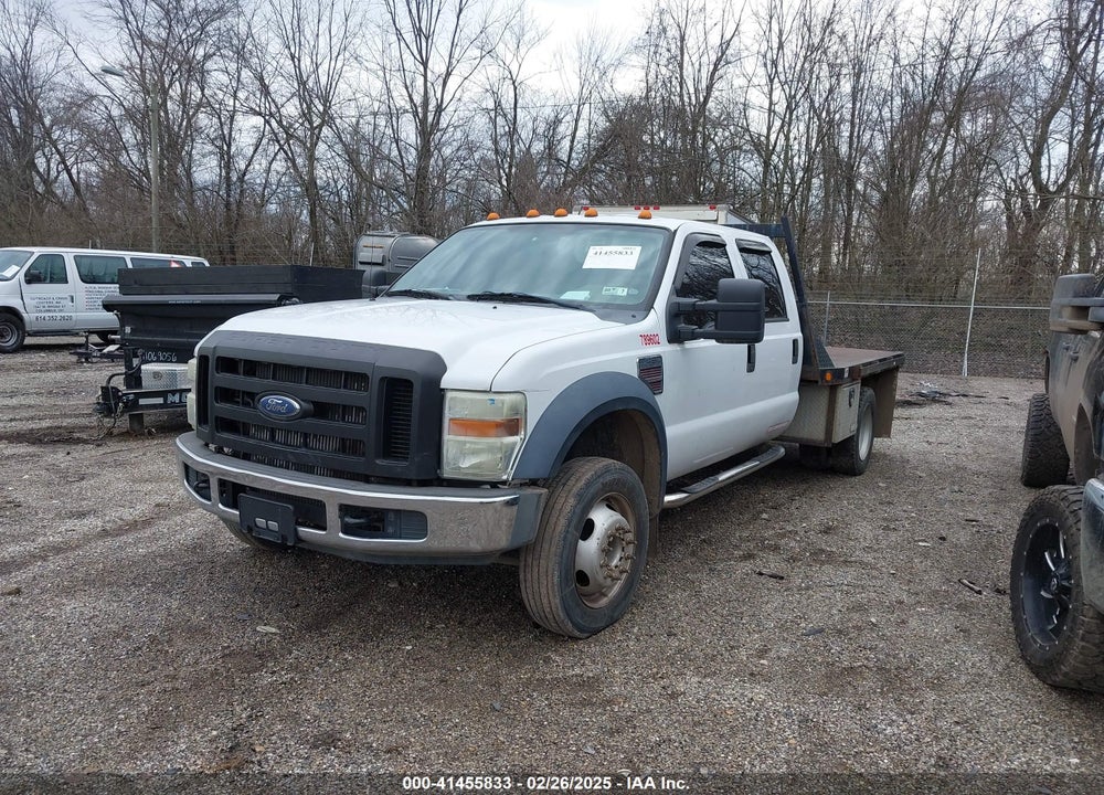 2008 FORD F-450 CHASSIS LARIAT/XL/XLT VIN: 1FDXW46R68EA03358