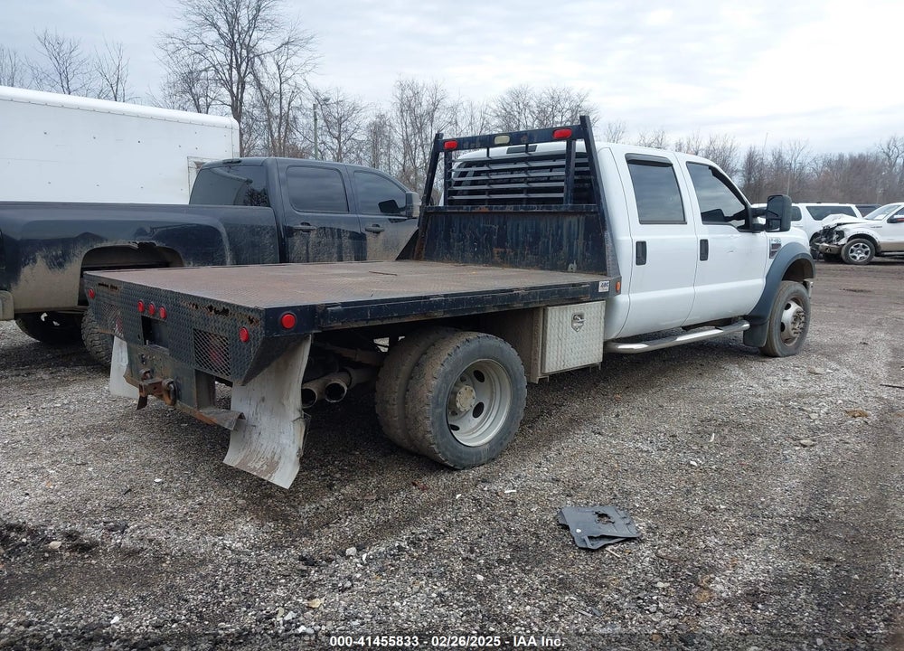 2008 FORD F-450 CHASSIS LARIAT/XL/XLT VIN: 1FDXW46R68EA03358
