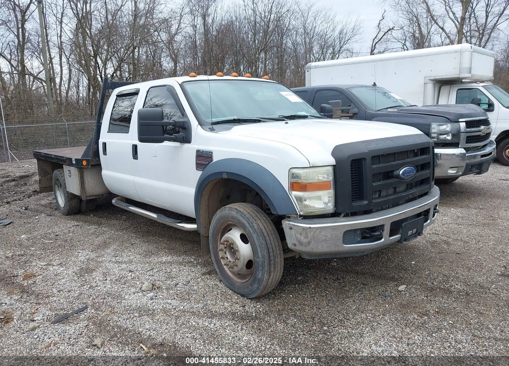 2008 FORD F-450 CHASSIS LARIAT/XL/XLT VIN: 1FDXW46R68EA03358