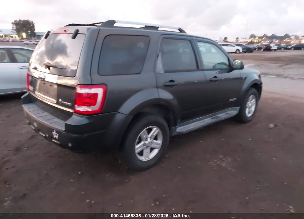 2008 FORD ESCAPE HYBRID VIN: 1FMCU49HX8KB32969