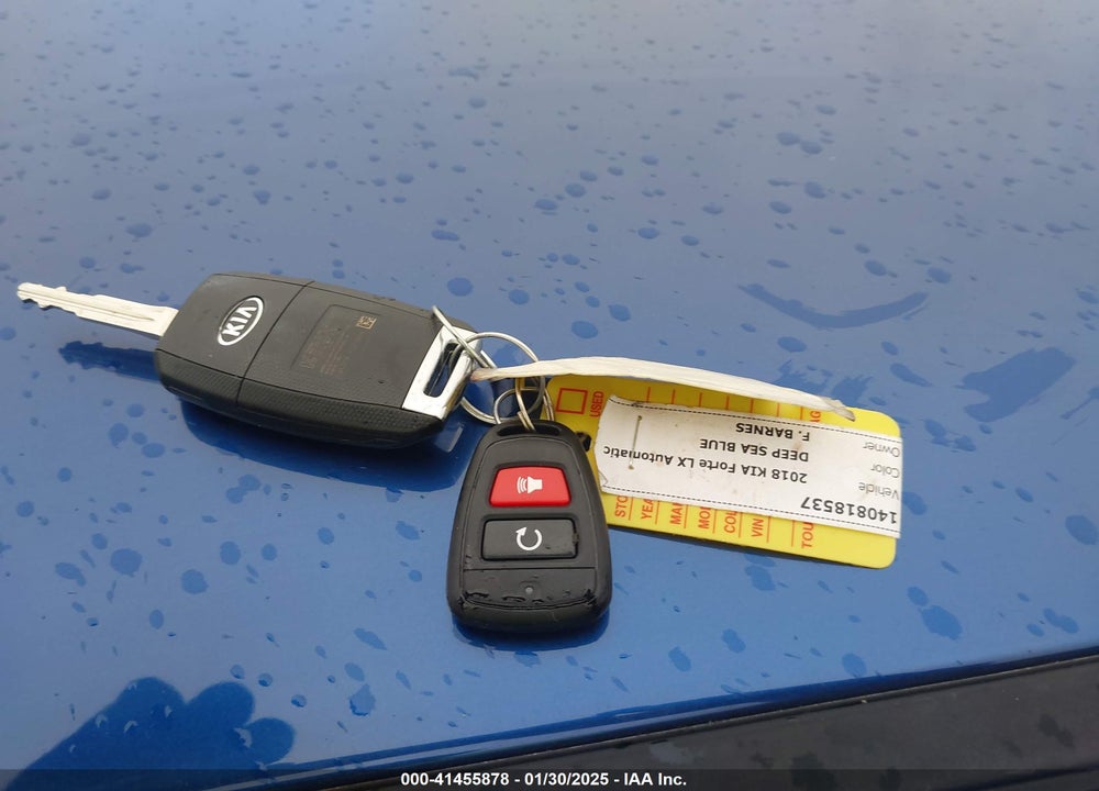 2018 KIA FORTE VIN: 3KPFK4A78JE253664