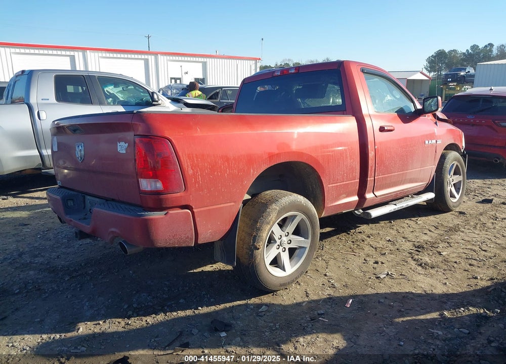 2010 DODGE RAM 1500 SLT/SPORT/TRX VIN: 3D7JB1ET9AG165703
