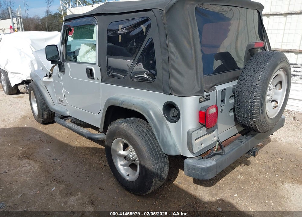 2005 JEEP WRANGLER SE VIN: 1J4FA29105P366502