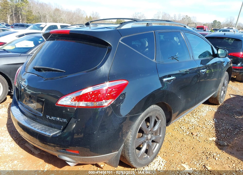 2012 NISSAN MURANO VIN: JN8AZ1MU6CW112014