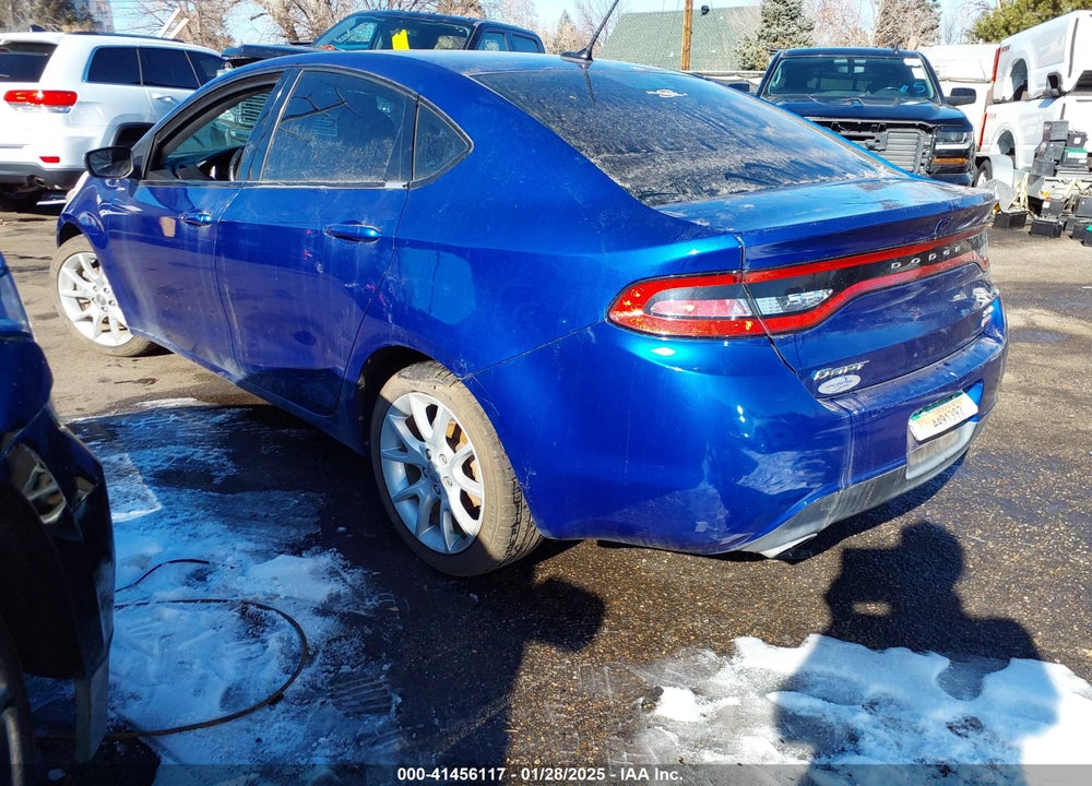 2013 DODGE DART SXT VIN: 1C3CDFBH4DD251923