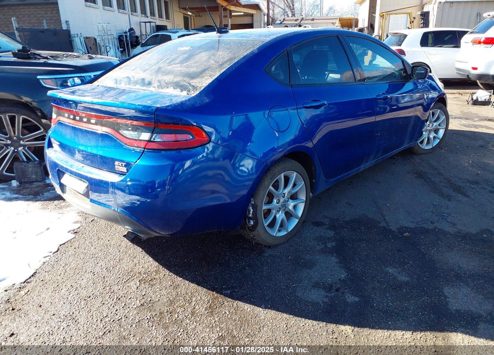 2013 DODGE DART SXT VIN: 1C3CDFBH4DD251923