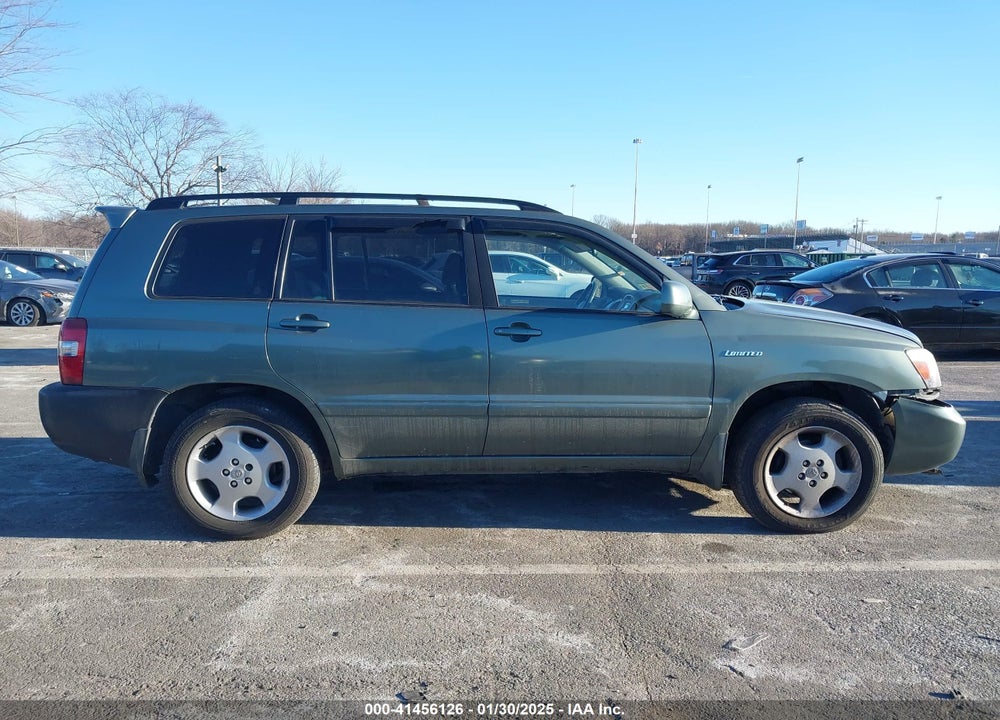 2006 TOYOTA HIGHLANDER LIMITED V6 VIN: JTEEP21AX60137312