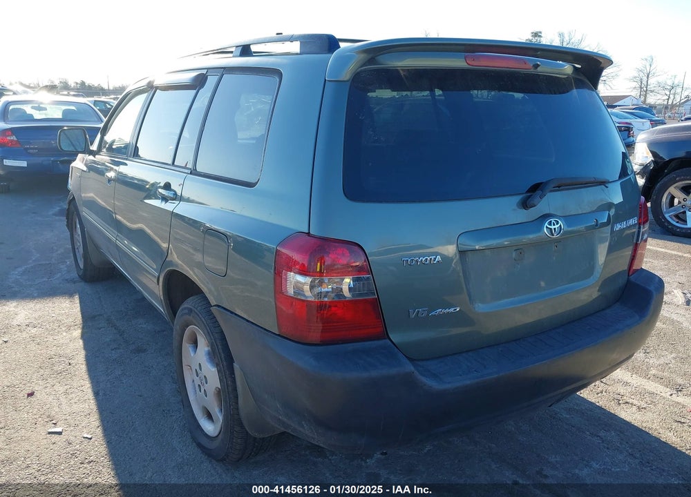 2006 TOYOTA HIGHLANDER LIMITED V6 VIN: JTEEP21AX60137312