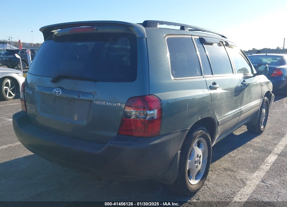 2006 TOYOTA HIGHLANDER LIMITED V6 VIN: JTEEP21AX60137312