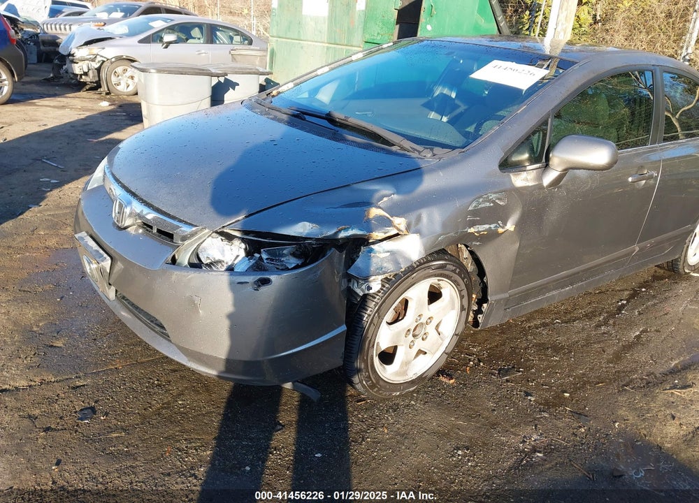 2006 HONDA CIVIC LX VIN: 1HGFA16576L128454