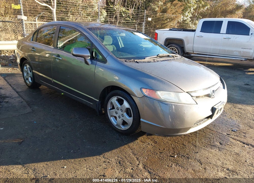 2006 HONDA CIVIC LX VIN: 1HGFA16576L128454