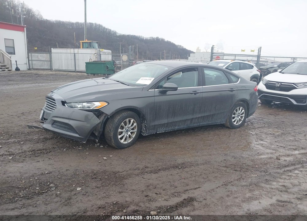 2016 FORD FUSION VIN: 3FA6P0G74GR325193