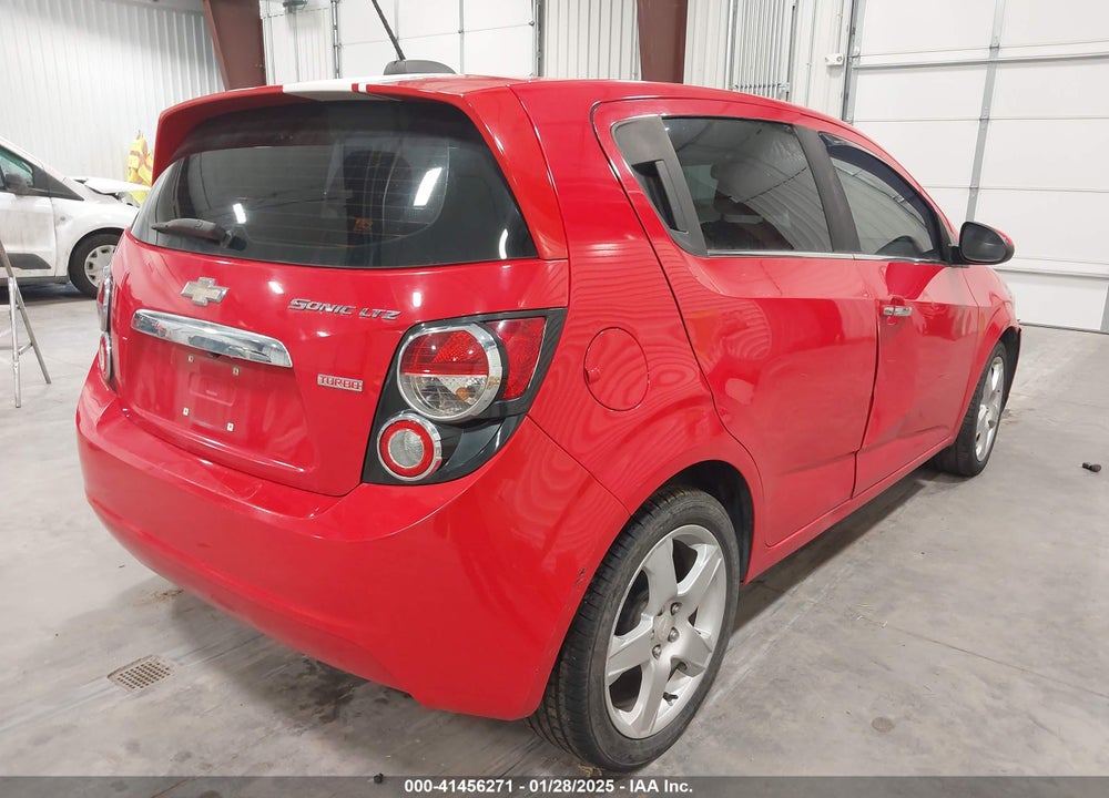 2015 CHEVROLET SONIC VIN: 1G1JE6SBXF4201163