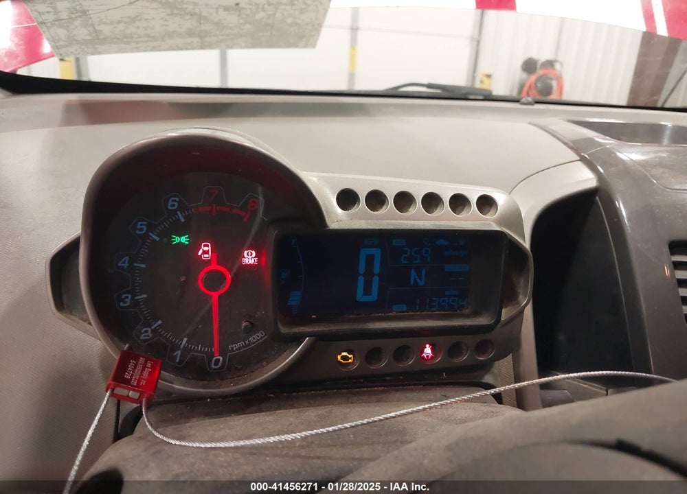 2015 CHEVROLET SONIC VIN: 1G1JE6SBXF4201163