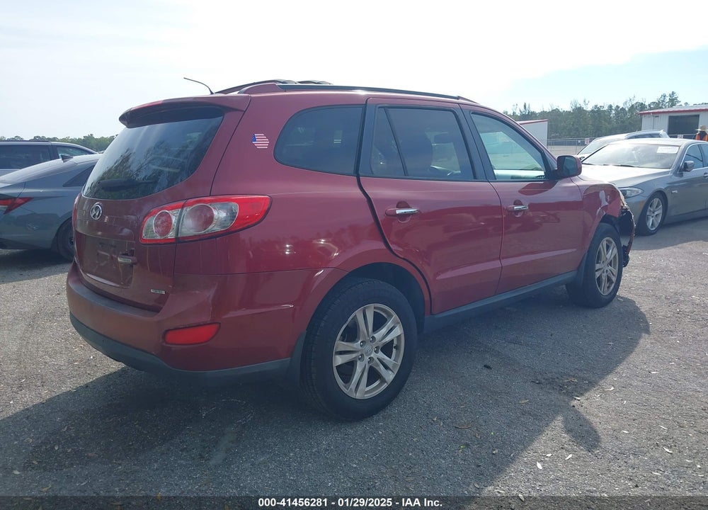 2012 HYUNDAI SANTA FE LIMITED VIN: 5XYZK3AB8CG125314