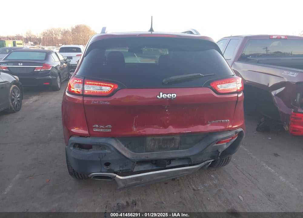 2016 JEEP CHEROKEE VIN: 1C4PJMDSXGW169948